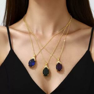 Fashion Luxury Crystal Pendant Necklace