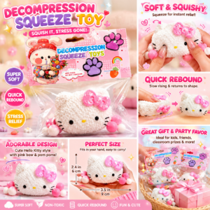 Hello Kitty Slime Squishy Toy – Stress Relief Fun