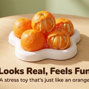 Cute Orange Squeeze Toy