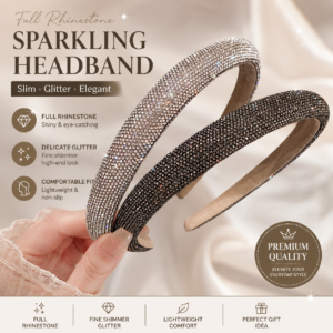 Luxury Full Rhinestone Sparkle Headband