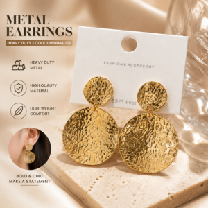 Heavy Metal Statement Earrings
