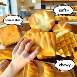 Viral Bread Squishy Collection 🍞